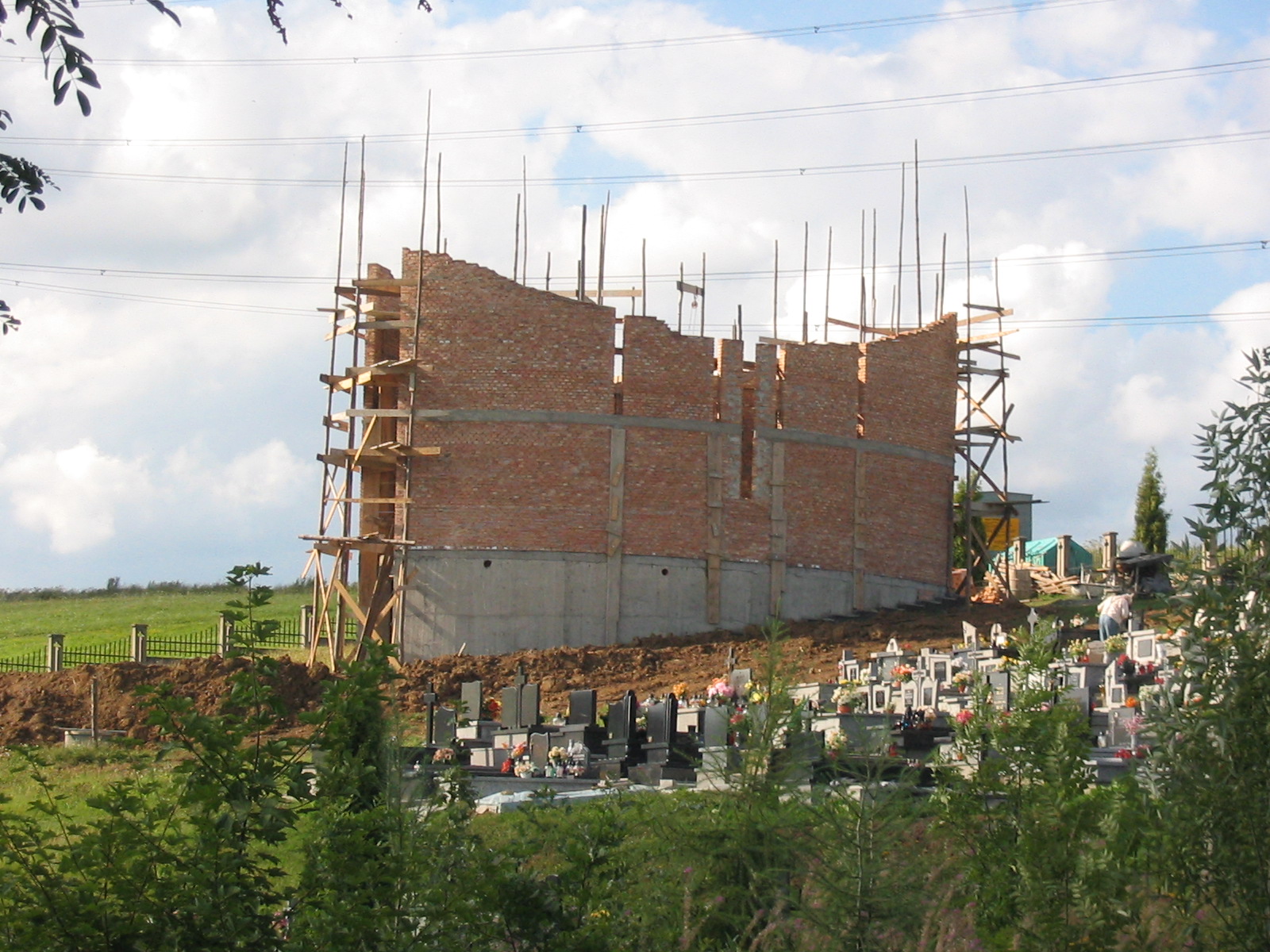 Budowa kaplicy 2005-2006